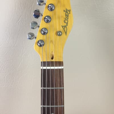 Atsah Guitars Model S Cobalt Blue (w/ padded Atsah gig-bag) image 5