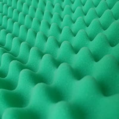 2 Pcs Green Acoustic Panels, 48X 24X 2 Egg Crate Foam Panels, High  Density Fireproof Soundproof Wall Panels, Acoustic Foam, Sound Foam, Foam  Padding, Sound Proof Panels For Walls