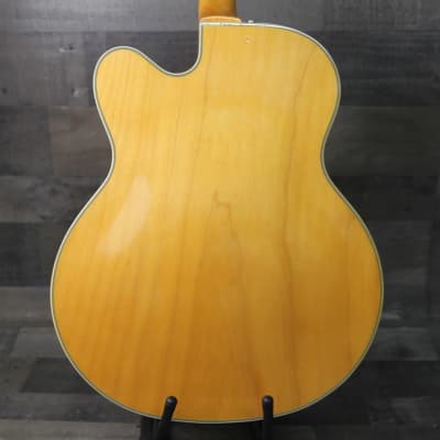 DeArmond X155 1999 Blonde Jazz Guitar with case! image 4