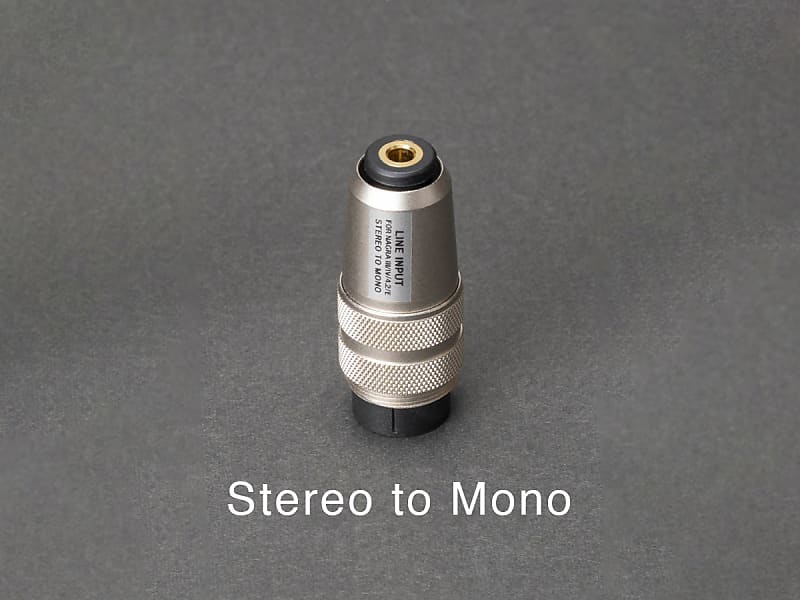 Line Input Adapter [Stereo to Mono] for NAGRA III / IV / 4.2 / E