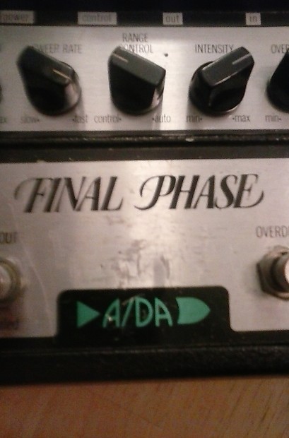 A/DA Final Phase unknown year (read below) Silver and Black