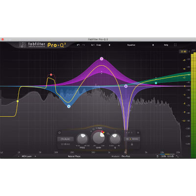 FabFilter Pro-Q 3 - EQ Plug-In for Mixing and Mastering Applications (Download) image 1