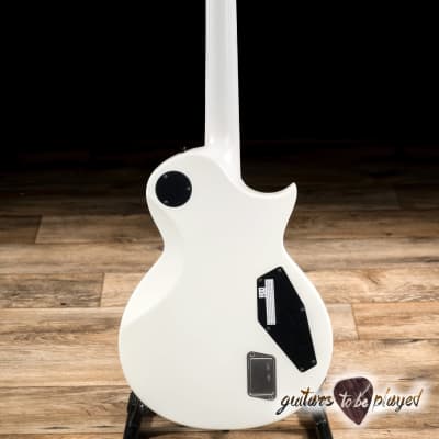 ESP E-II Eclipse LH Left-Handed EMG Guitar w/ Case – Snow White Satin image 6