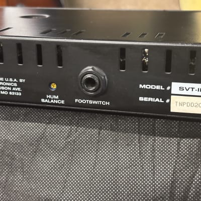 Ampeg SVT-IIP Bass Preamp image 6