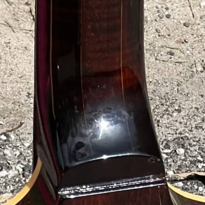 1982 Gibson Explorer CMT W/HSC Cherry Sunburst Flame Maple Top image 8