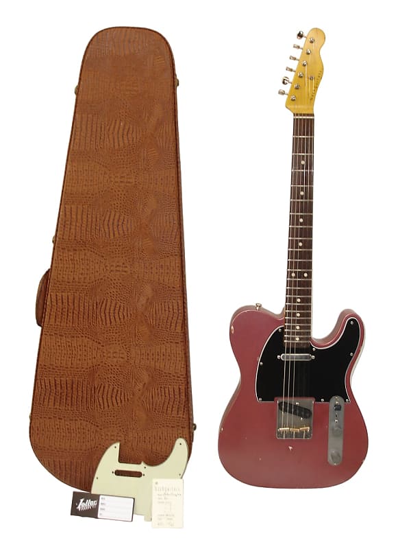 2021 Nash Guitars T63 Electric Guitar, Burgandy Mist w/ Case image 1