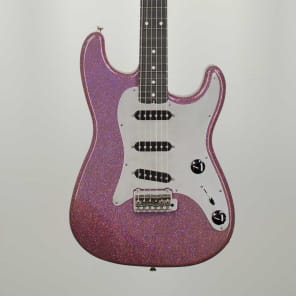 RockRabbit  Purple Sparkly Basic Bitch Guitar 2017, Super Strat Style, Bare Knuckle image 6