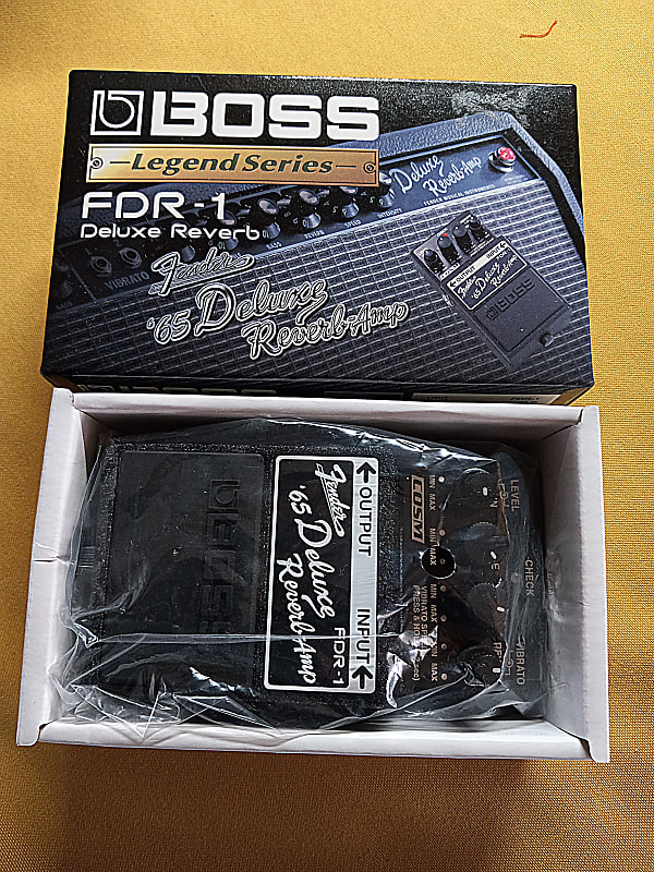 Boss FDR-1 Fender '65 Deluxe Reverb Amp Pedal | Reverb