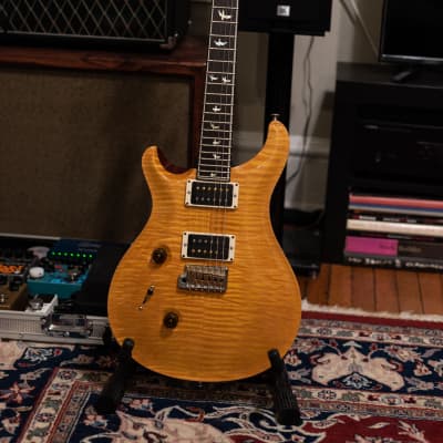 PRS Custom 24 Left Handed - 2015 30th Anniversary - 10 Top - Rare - Honey - Lefty - Great Condition image 13