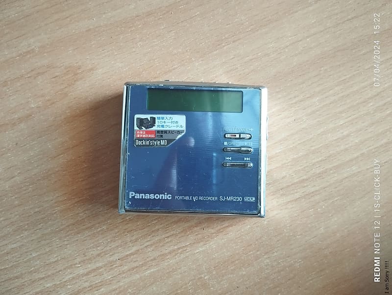 Panasonic SJ MR 230 2002 - Panasonic Walkman Portable mini