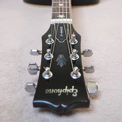 Epiphone SQ-180 Don Everly Model Acoustic Guitar 1990 open book headstock tortoise shell pick guard image 12