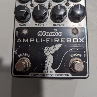 Atomic AMPLIFIRE BOX ギターエフェクター AmpliFirebox - Atomic Amps | AmpliFire Pedal | CLR Reference