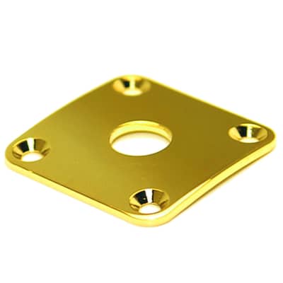 Allparts Gold Jackplate for Gibson Les Paul image 1