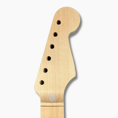 Allparts SMO-CRQ Quartersawn Roasted Tempered Neck for Strat - Roasted Maple - See description image 3