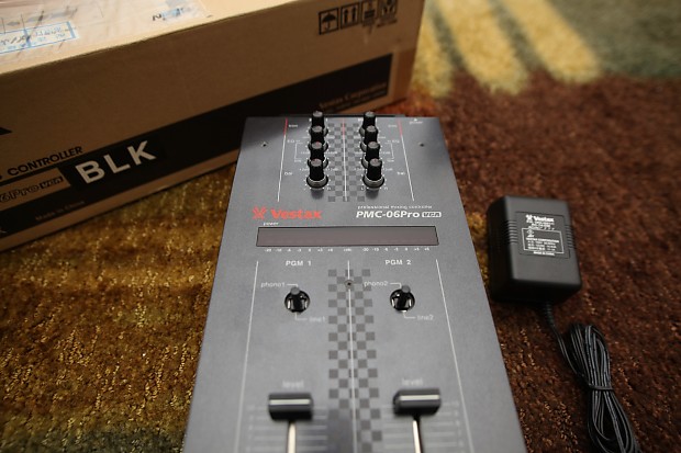 RARE] Vestax pmc 06-Pro-VCA Black 06pro-A 06 pro A DJ mixer