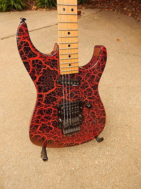 Charvel lava new arrivals crackle