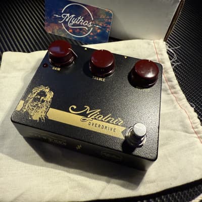 Reverb.com listing, price, conditions, and images for mythos-pedals-wildwood-edition-mjolnir-overdrive