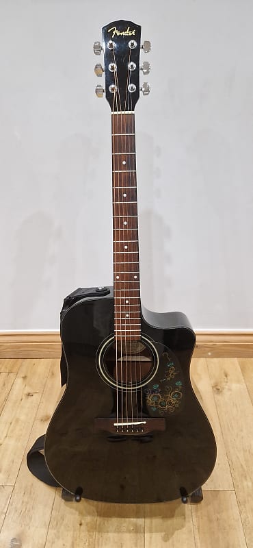 Fender CD-60CE BLK - Black Gloss