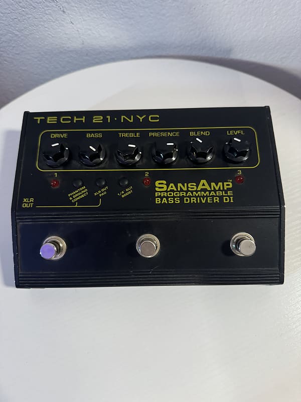 Tech 21 Sansamp Programmable Bass Driver