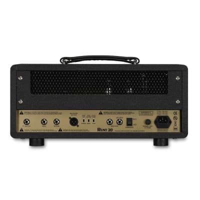 Friedman RUNT-20 Guitar Amplifier Head - 2-Channel 20watt Head With EL84 Tubes, Series FX Loop, And Cab Sim Record Out image 3