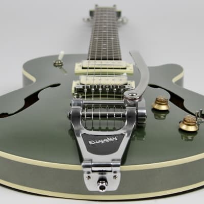 Godin Montreal Premiere LTD Desert Green with Bigsby (Second Factory) 2024 w/Gig Bag (051588F) image 5
