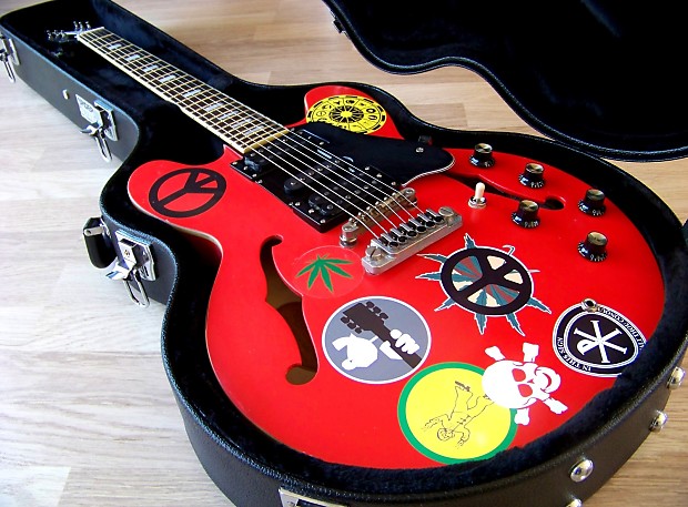 TPP Woodstock Alvin Lee Big Red Epiphone ES 335 Reverb France