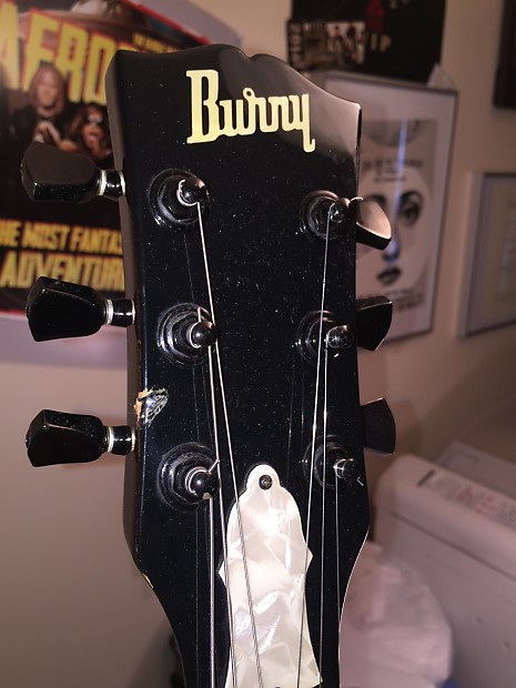 Burny LP75-JP Joe Perry Les Paul 1997 Blackburst | Reverb