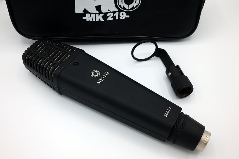 Oktava MK-219 Cardioid Condenser Microphone - Black | Reverb