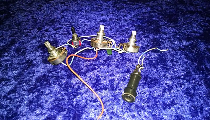 1982 Kramer Pacer Carrera Wiring Harness Complete (rare) | Reverb