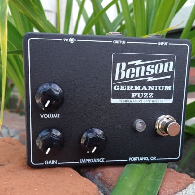 Benson Amps Germanium Fuzz 2021 - Present - Studio Black for sale