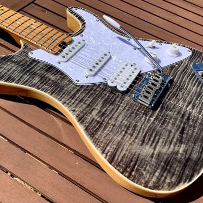 Aria Pro II 714-MK2 BKDM FULLERTON Trans Black Diamond Flame