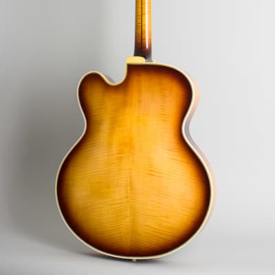 D'Aquisto New Yorker Delux Arch Top Acoustic/Electric Guitar (1967) - Sunburst Lacquer original black hard shell case image 2