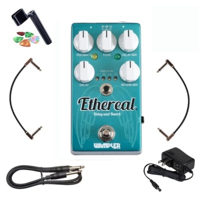 New Wampler Ethereal Reverb and Delay Compact Guitar Effects Pedal - Free Stuff w/Buy It Now for sale