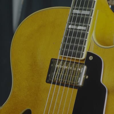 Guild X-500 Stuart 1969 - Blonde Hollow Body Electric Guitar w/Case image 14