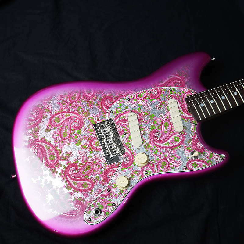 Rare 2025 Fender Japan Char Mustang Pink Paisley – Limited Edition