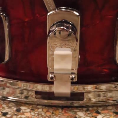 Drum Craft 5.5x14" Snare Drum Red Pearl Vintage 1970's MIJ image 7