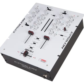 Epsilon - INNO-Mix2 - Ultra Compact Pro DJ Battle Mixer - White image 1