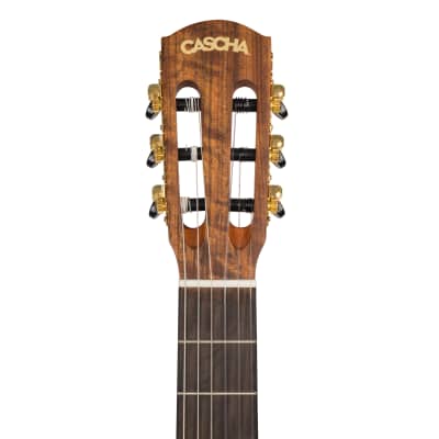 Cascha HH2078 - 4/4 Classical Guitar w/ Bag & Picks image 5