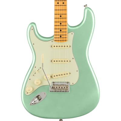 Fender American Professional II Stratocaster Left-Hand - Maple Fingerboard, Mystic Surf Green image 1
