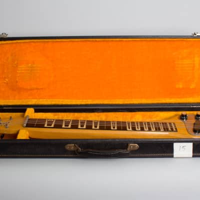 Gibson  Skylark EH-500 Lap Steel Electric Guitar (1964), ser. #231528, original black chipboard case. image 8
