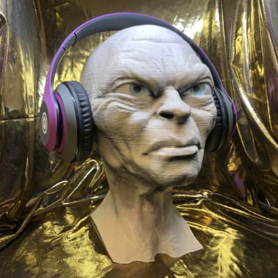 Gollum Headphone Stand! LOTR Headset Rack, like Sméagol/Hobbit/Elf/Troll/Orc/Ork image 8