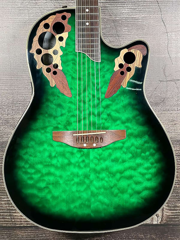 Ovation Celebrity CS247 Acoustic Electric Guitar | Reverb
