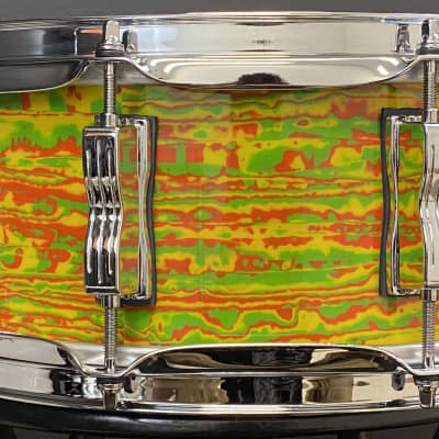 Ludwig 5x14" Classic Maple Snare Drum - Citrus Mod image 3