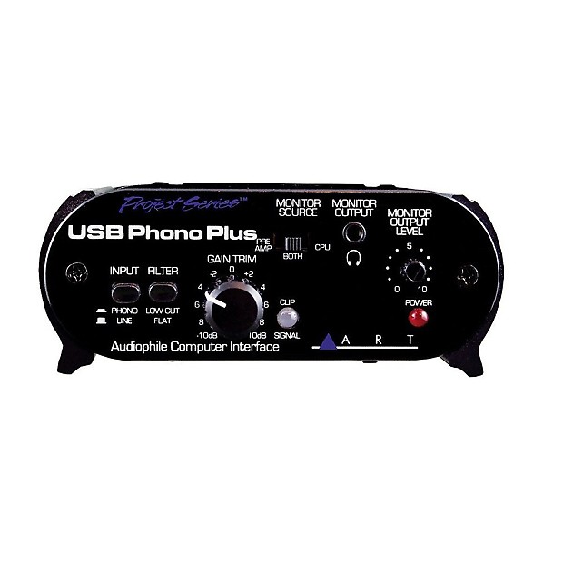 ART USBPhonoPlus Project Series Phono Preamp with USB Audio Interface image 1