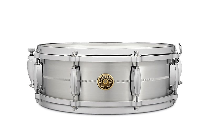 Gretsch 14" x 5" USA Custom Solid Aluminum Snare Drum image 1