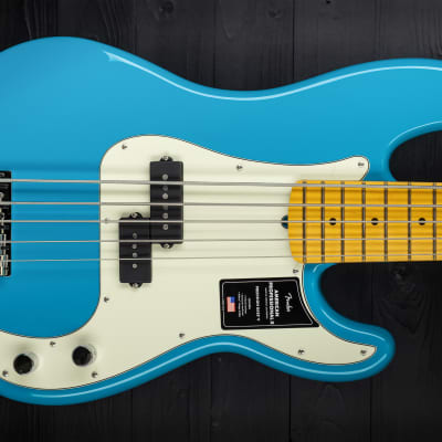 Fender American Professional II Precision Bass V MN - Miami Blue image 18
