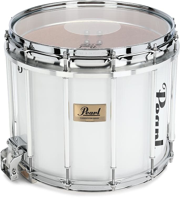 Pearl Competitor CMSX Marching Snare Drum - 14 x 12 inch - Pure White image 1