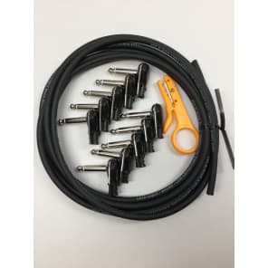Lava Magma 230 Solder-Free Guitar Cable Kit, Right Angle Plugs, Stripping Tool, 10 ft image 3