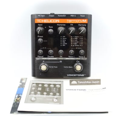 Reverb.com listing, price, conditions, and images for tc-helicon-voicetone-harmony-m
