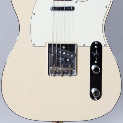 2010 Fender Japan TL62B ’62 Telecaster Custom Vintage White image 2